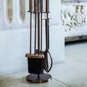 Ivyline Copper Fire Set Round