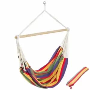 Tectake XXL Hanging Chair Incl. Storage Bag Multi