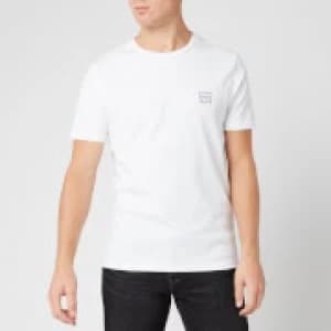 Hugo Boss Tales Chest Logo T-Shirt White Size M Men