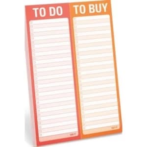 Knock Knock to Do / to Buy Perforated Pad