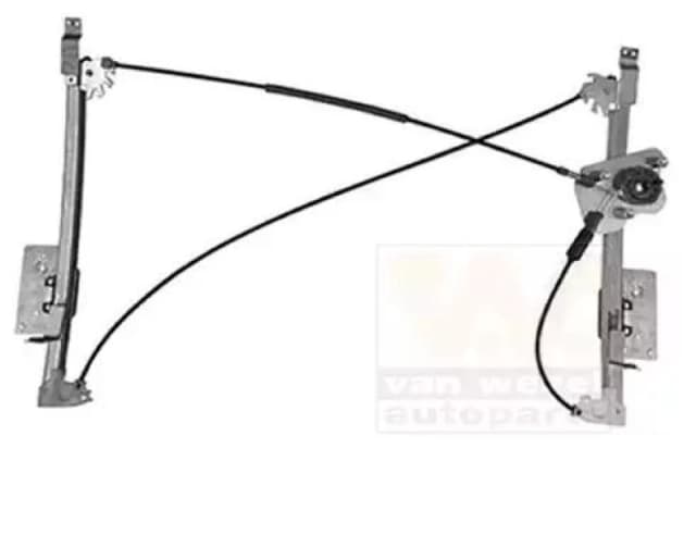 VAN WEZEL 0506263 Window regulator Left Front, Operating Mode: Electric, without electric motor Window Winder (1561)