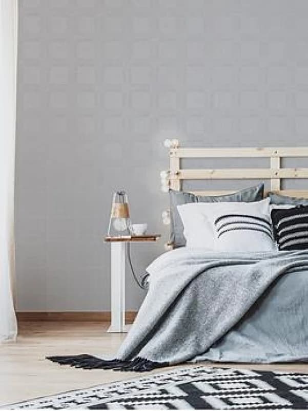 Graham & Brown Superfresco Easy Highland Tweed Silver 106605