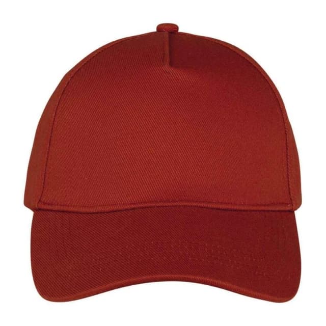 Native Spirit Womens 5 Panel Baseball Cap in Burnt Orange Burnt Orange Female One Size