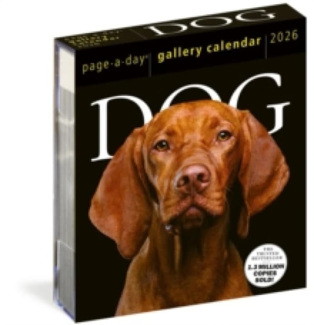 Dog Page-A-Day Gallery Calendar 2026 : An Elegant Canine Celebration Calendar
