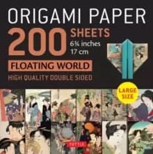 Origami Paper 200 sheets Floating World 6 3/4" (17 cm) : Tuttle Origami Paper: High Quality, Double-Sided Origami Sheets with 12 Different Prints (Ins