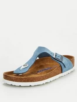 Birkenstock Gizeh Soft Toe Post Flat Sandal - Dove, Dove, Size 6, Women