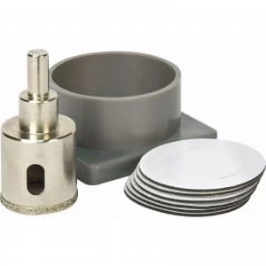 Vitrex Diamond Drill Bit and Adhesive Coolant System 35mm