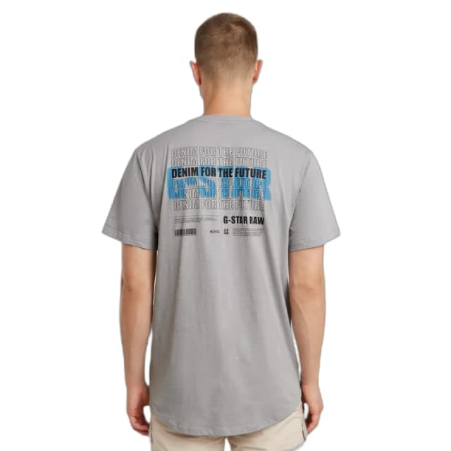 G-Star T-Shirt G-Star Lash Back gr Gris Unisex S