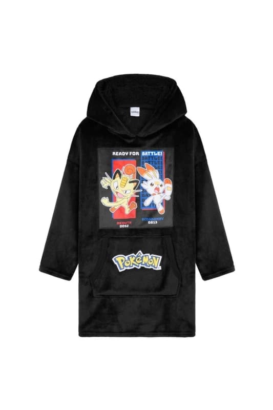 Pokemon Oversized Hoodie Black male