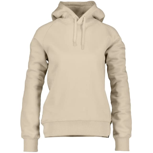 Womens hooded sweatshirt Didriksons Ven Beige Female 40