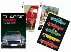 Classic Cars Collectors Playing Cards
