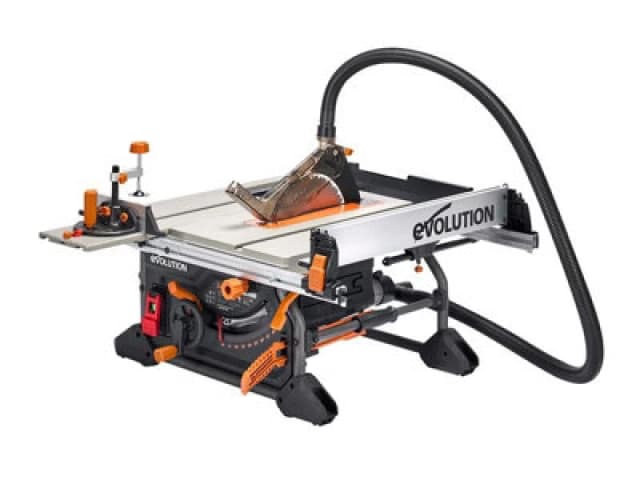 Evolution 119-0011 R255Tbl+ Portable Jobsite Table Saw 1800W 240V Evlr255Tblp