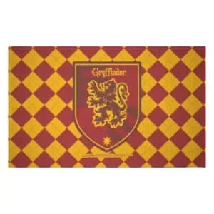 Decorsome x Harry Potter Gryffindor Shield Woven Rug - Small