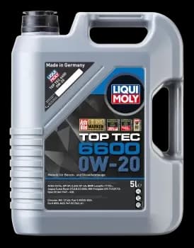 LIQUI MOLY Engine oil Top Tec 6600 0W-20 Capacity: 5l 21441