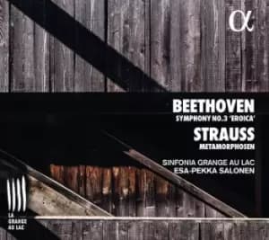 Beethoven Symphony No 3 Eroica/Strauss Metamorphosen by Ludwig van Beethoven CD Album