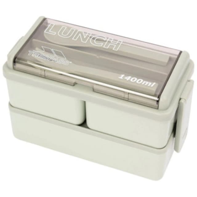Trespass Bento Lunch Box Green unisex