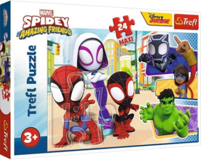 Trefl Spidey And His Friends Puzzle - 24 Pieces