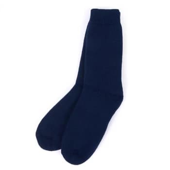 Barbour Wellington Calf Socks - Blue