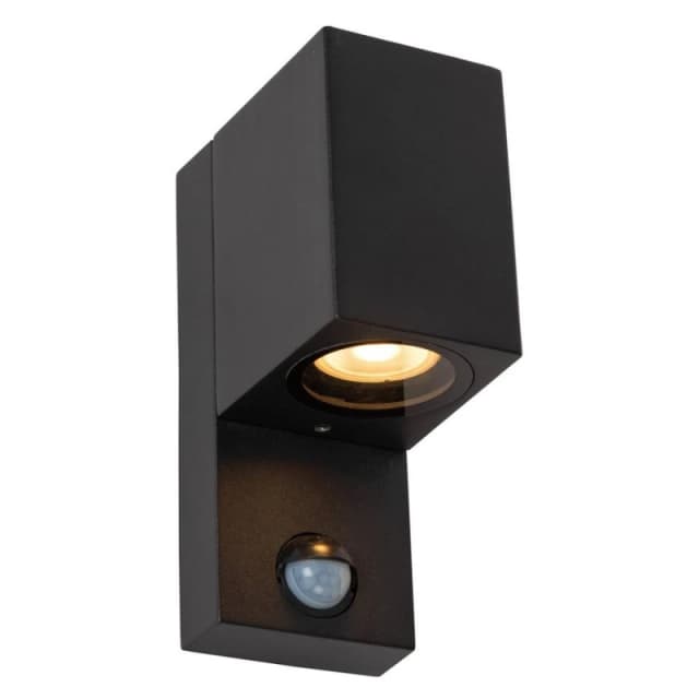 Lucide Lucide Zaro Ir Outdoor Down Light with PIR Sensor - Black