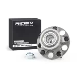 RIDEX Wheel bearing kit Rear Axle both sides 654W0626 Wheel hub bearing,Wheel bearing HONDA,CIVIC VIII Hatchback (FN, FK),CIVIC IX (FK)