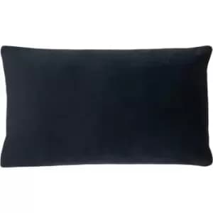 Paoletti - Sunningdale Velvet Rectangular Cushion Midnight - Midnight