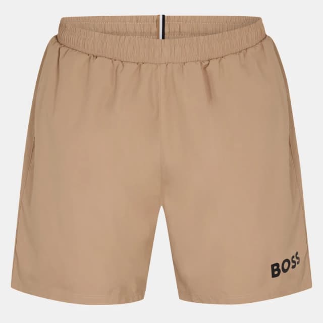 Boss Mens Dolphin Swim Shorts Medium Beige male S