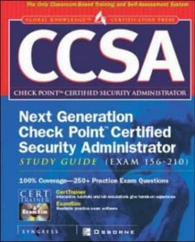 Ccsa Check Point Certified Security Administrator Paperback