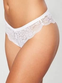 Freya Fancies Brazilian - White, Size L, Women