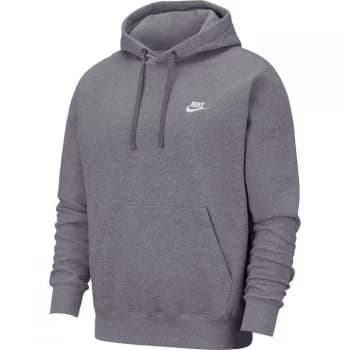 Nike Sportswear Club Overhead Hoodie - Charcoal Heather, Charcoal Heather Size M Men