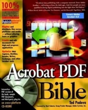 Acrobat Pdf Bible by Ted Padova Paperback