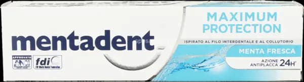 Mentadent P Maximum Protection Menta Fresca Toothpaste 75ml