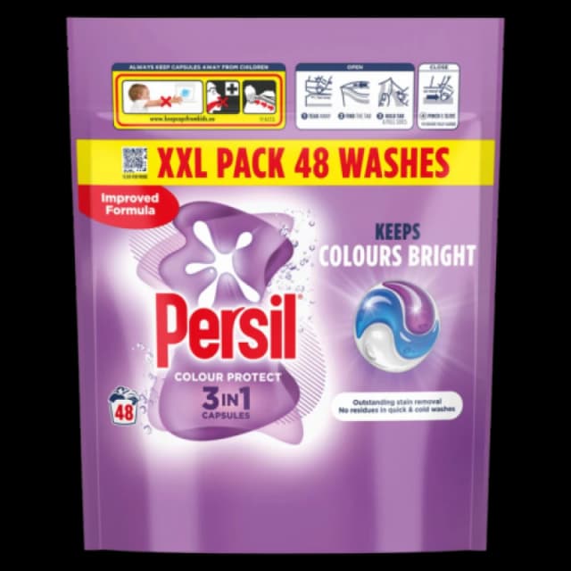 Persil 3-in-1 Colour Protect Washing Tabs - 48 pcs 523408
