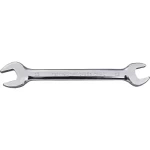 Metric Open Ended Spanner, Double End, Chrome Vanadium Steel, 12mm x 13mm