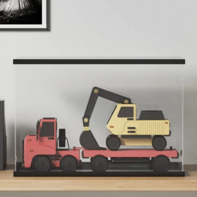 VIDAXL Display Box Transparent 56x36x37cm Acrylic Vidaxl 8720845455187