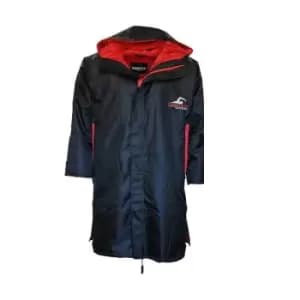 SwimTech Parka Robe Black/Red Large