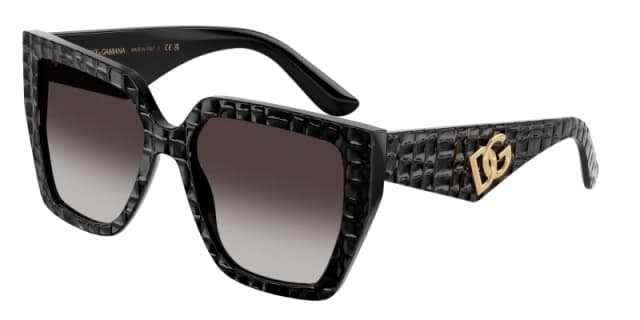 Dolce & Gabbana 0Dg4438 Square Sunglasses - Black WUF8B Female