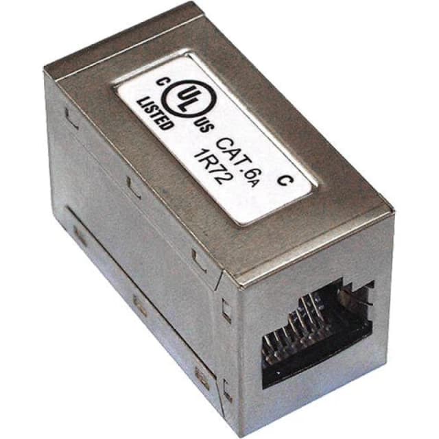Cablenet Cablenet Cat6a 10G RJ45 FTP Through Coupler 22-2139