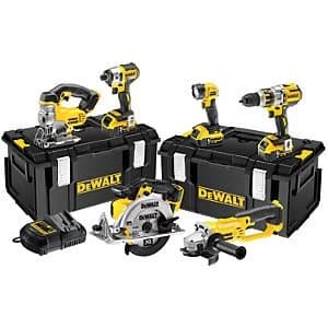 DEWALT DCK694P3-GB 18V Cordless Brushless 6 Piece Set with 3 x 5.0Ah Batteries