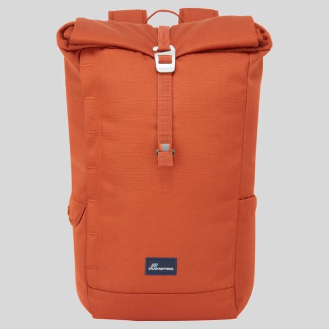 Craghoppers Craghoppers 20L Kiwi Classic Rolltop Backpack in Light Red Light Red One Size Unisex 5063260114240