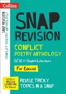 Edexcel Conflict Poetry Anthology Revision Guide : Ideal for Home Learning, 2022 and 2023 Exams