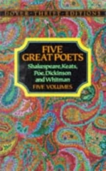 Five Great Poets by William Shakespeare Paperback