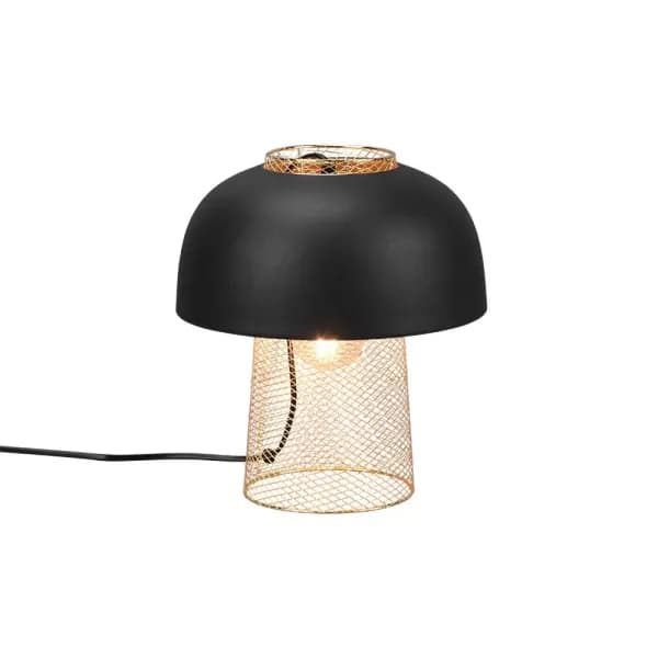 Punch Modern Table Lamp Black Matt