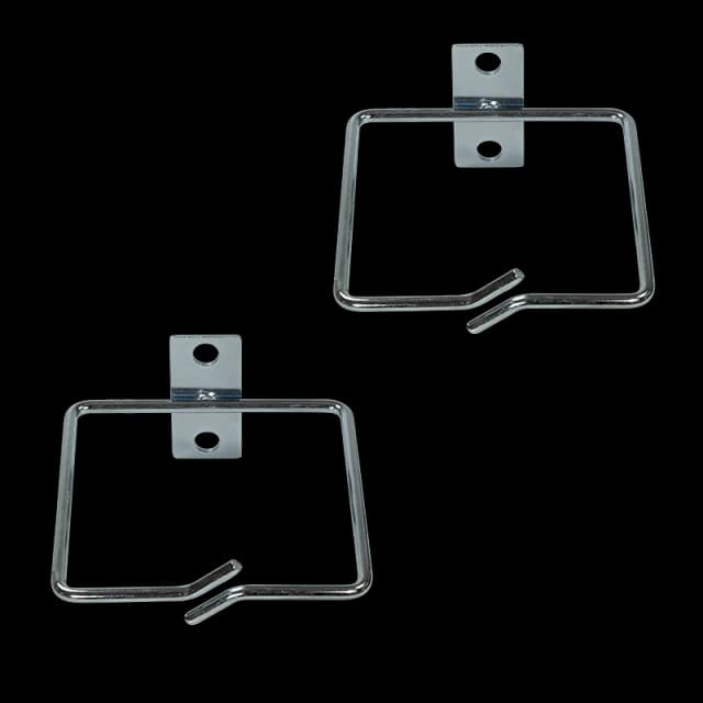 LogiLink 19" Cable management bracket 80 x 80 mm. steel. 2 pcs.