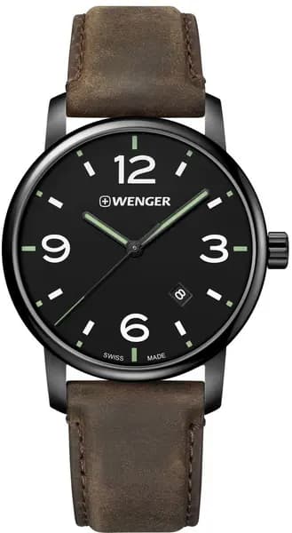 Wenger Watch Urban Metropolitan Mens F - Black WG-568
