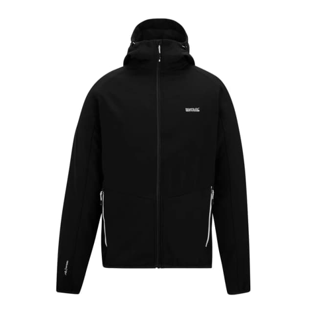 Regatta Regatta Men Arec Softshell Jacket in Black Size: 3X-Large Black XXXL Male 5063516135975