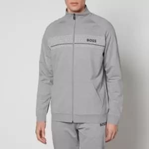 BOSS Bodywear Authentic Zipped Cotton-Jersey Sweatshirt - S