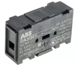 Abb Oa3G01 Contact, Aux, N/c