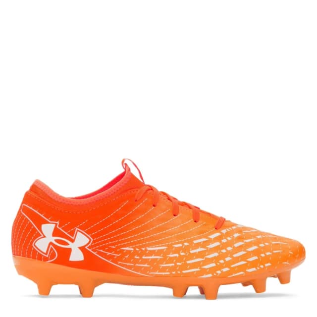Under Armour Magnetico Select Adults Firm Ground Football Boots Orange/White male 7 (41)