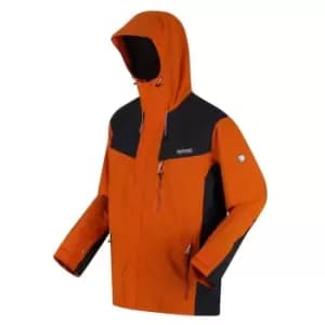 Regatta Birchdale Waterproof Jacket - Fox/IndiaGry