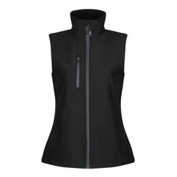 TRA863 HONESTLY MADE WOMENS S/S BODY WARMER BLACK (10) - Regatta